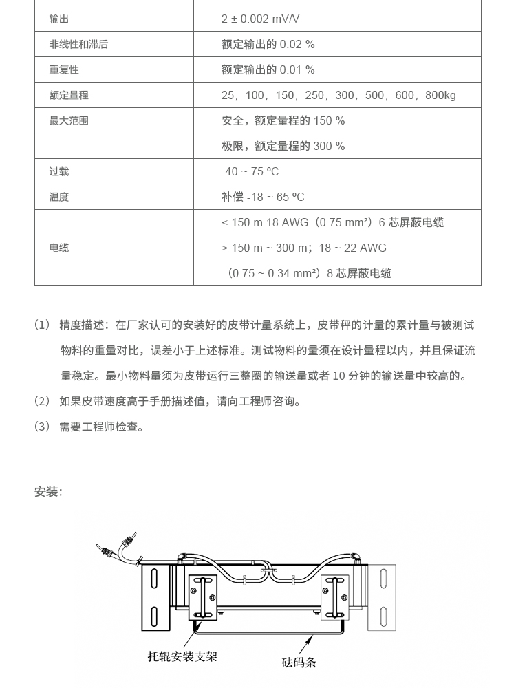 高速动态皮带秤