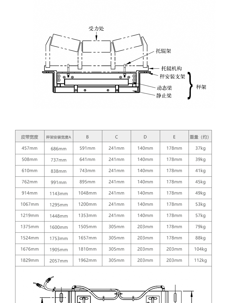 高速动态皮带秤